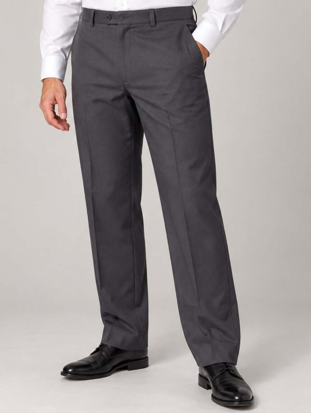 🥝 George Men’s Graphite Gray Dress Pants – 36 x 30